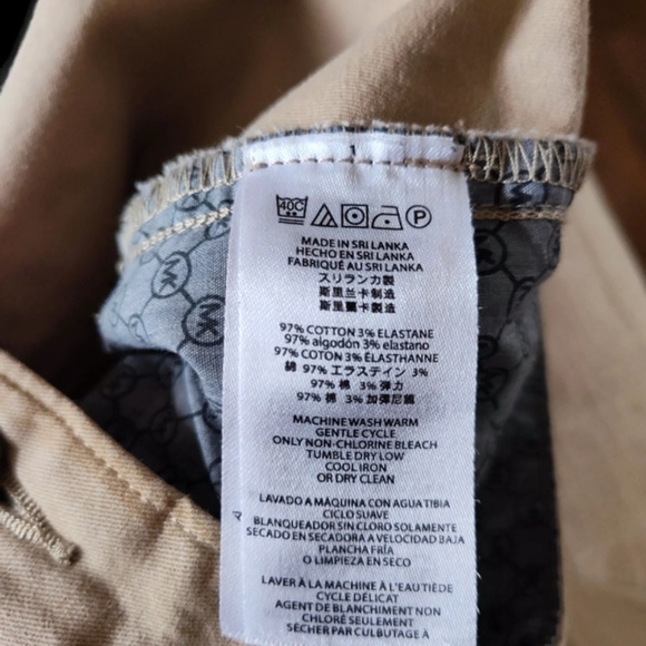 Michael Kors Size 34x30 Men's Tan Pants - Picture 3 of 3